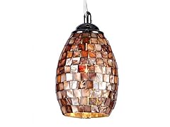 1-Light Mosaic Mini Pendant, Chrome