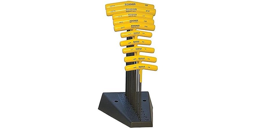 Bondhus Balldriver L-Wrench Set, 10-Piece (1/16 To 1/4 Inch) - Made In USA, Protanium Steel - View #7