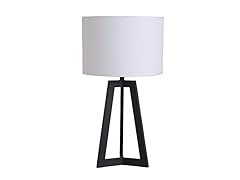 23.62" Black Triangle Table Lamp