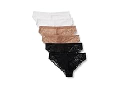 (6 Pack) Amazon Essentials Stretch Lace Cheeky Panty