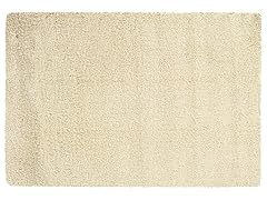 Shag Collection Ivory Rug (Pick Size)
