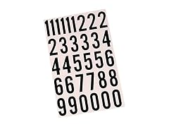 Hy-Ko Products Hy-Ko Products MM-7N Self Adhesive Vinyl Numb