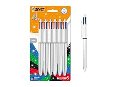 BIC 4 Color Shine Retractable Ballpoint Pen