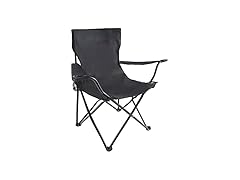 YSSOA Portable Folding Camping Chair, Black