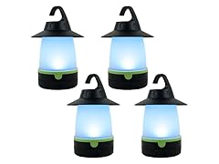 Set of 4 - 2 Way LED Lanterns