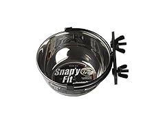 Snap'y Fit Stainless Steel Food or Water Bowl