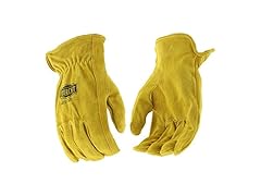 IRONCAT Grain Split Cowhide Leather Driver Gloves
