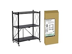 J&V TEXTILES 3-Tier Metal Storage Shelf