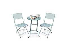 Four Seasons Courtyard Padova Foldable 3 Piece Patio Set