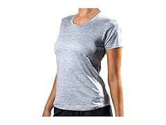 Kanu Surf Women's UPF 50+ Grey Rashguard (XL)