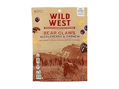 Wild West Chocolate, Cashew Bear Claws 2.8 oz