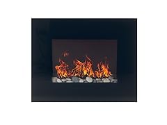 Northwest Glass Panel Electric Fireplace