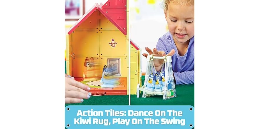 Set De Juego De Construcción Tile Town Bluey Heeler | Cuotas sin interés