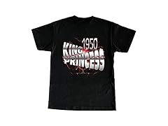 King Princess 1950 Tee (M) Black