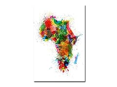 Africa - Paint Splashes (3 Sizes)