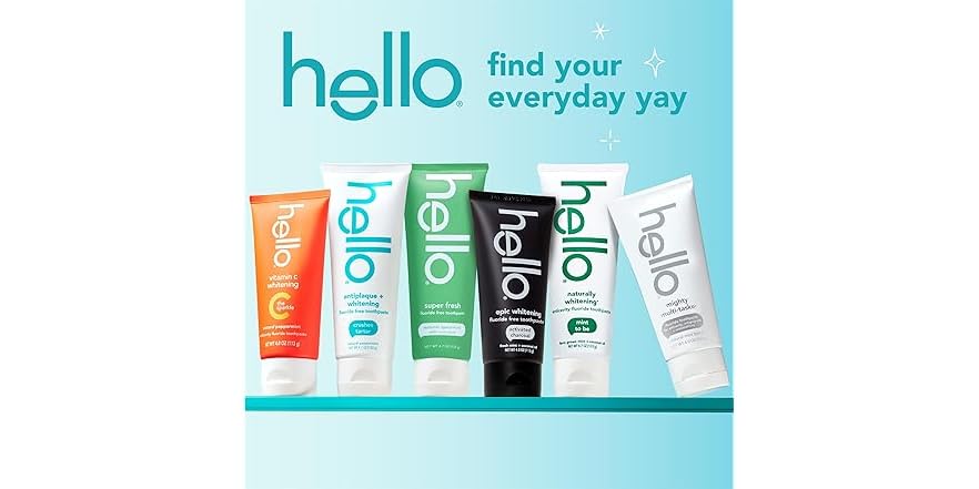 Hello Antiplaque Toothpaste