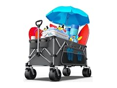 everyfun Pro Collapsible Wagon, Supports 440lbs