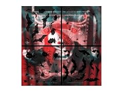 Halloween Bat and Spider Stickers