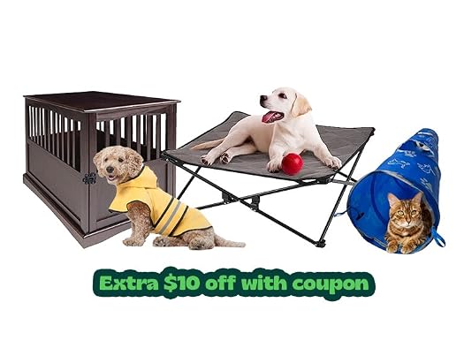 Pet Beds, Crates, Feeders and More!