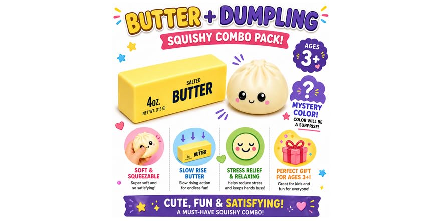 Squishy Dumpling Butter Combo Pack squishy-dumpling-butter-combo-pack