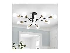 Bosceos Modern Sputnik Chandelier