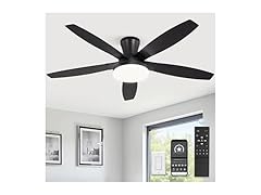 ZMISHIBO 52 Inch Ceiling Fans with Lights