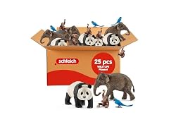 Schleich Wild Life - 25 PC Wild Animal Playset 