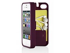 iPhone 4/4S Case w/Hinged Back - Syrah