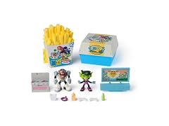 DC Comics Teen Titans Go Kitchen Chaos Playset with 2 Figures