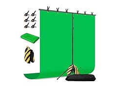 Coliflor Green Screen Backdrop with Stand