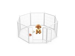 HealSmart Dog Playpen, 24"H, 8 Panels