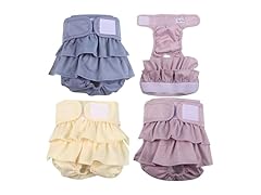JoyDaog (3 Pack) Small Dog Diapers Dress