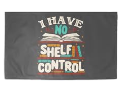 "I Have no Shelf Control" 3' x 2' Rug