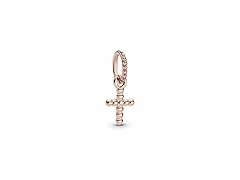 PANDORA Beaded Cross Dangle Charm (Open Box)