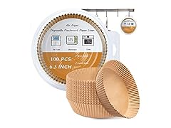 Air Fryer Disposable Liners Paper Round 
