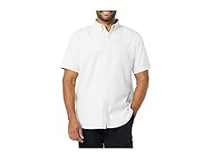 Amazon Essentials Mens SS Stretch Oxford Shirt Slim