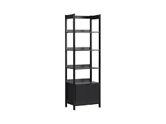 Walker Edison Narrow 4-Shelf Bookcase