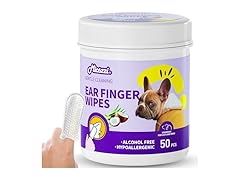 MIOSSZI Dog Ear Cleaner Finger Wipes for Dogs