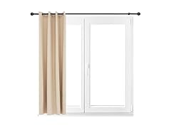 Sunnydaze Decor SNR-610 Blackout Curtain 52x108 Beige