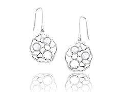 Sterling Silver CZ Earring