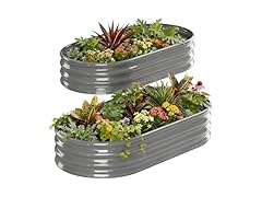 Rakukiri Raised Outdoor Garden Bed