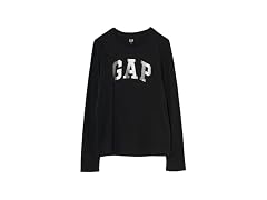 GAP Women (XXS) Long Sleeve Logo True XXS Tee