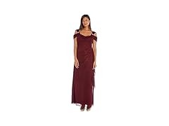 R&M Women's Richards Merlot Gown (14)