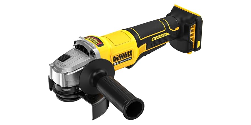 DEWALT 20V MAX Cordless 4-1/2" Paddle-Switch Grinder (Bare Tool) $84 + Free S&H w/ Prime