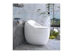 TYCO Egg Design One Piece Toilet, 12'' Rough-In