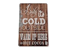 Tin Sign Metal Tin Sign 8x12 inches 