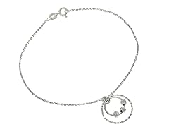 Italian Sterling Silver Circle Bracelet