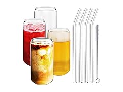 Can Shaped Beer Glasses 20oz Set of 4