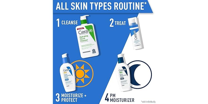CeraVe PM Facial Lotion – 2 Pack Night Moisturizer, 3oz Each - Image 5