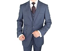 Bianco B Italian Suit 3pc Suit